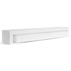 CTV10132-CN Extendable TV Entertainment Unit - White Oak