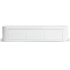 CTV10213-CN Extendable TV Entertainment Unit - Full White Oak