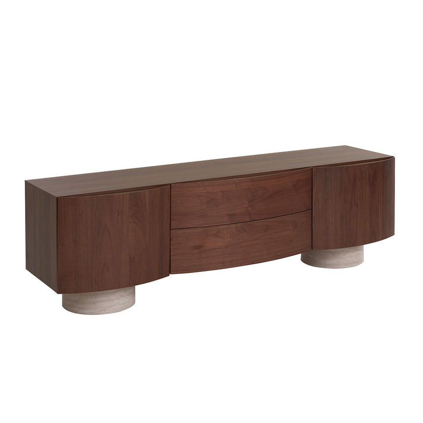 TV Entertainment Unit | Walnut | Myka Home