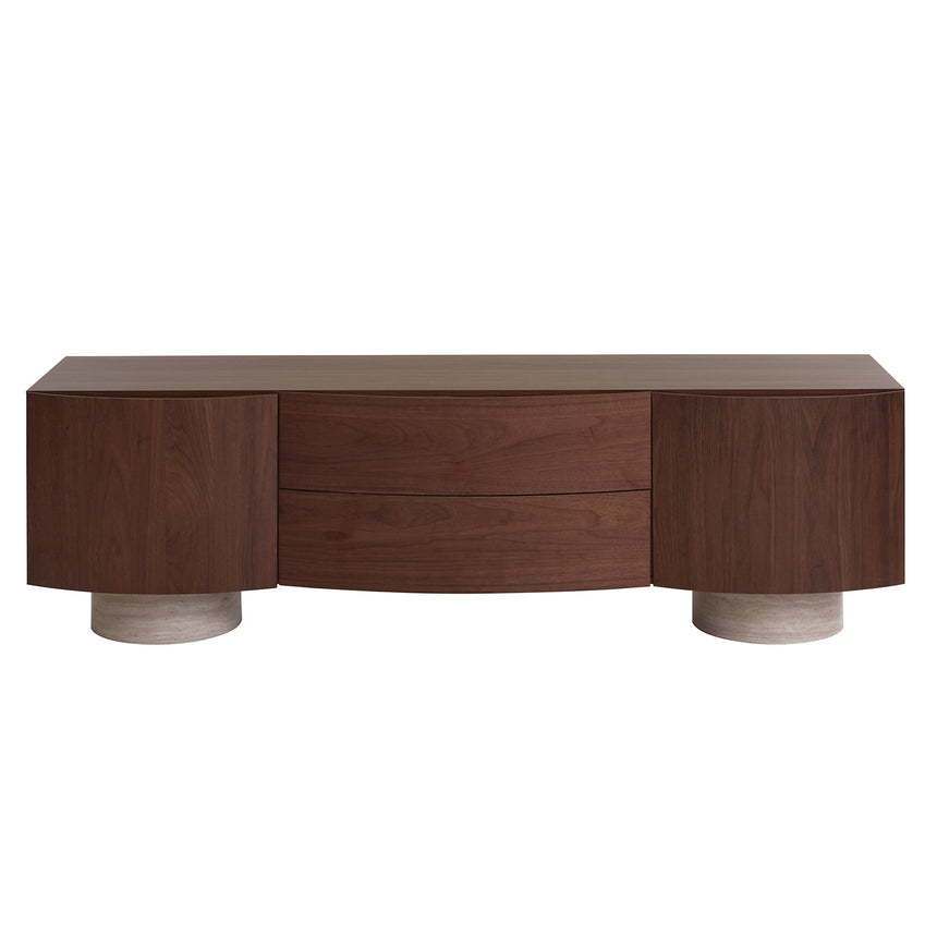 TV Entertainment Unit | Walnut | Myka Home - View 2