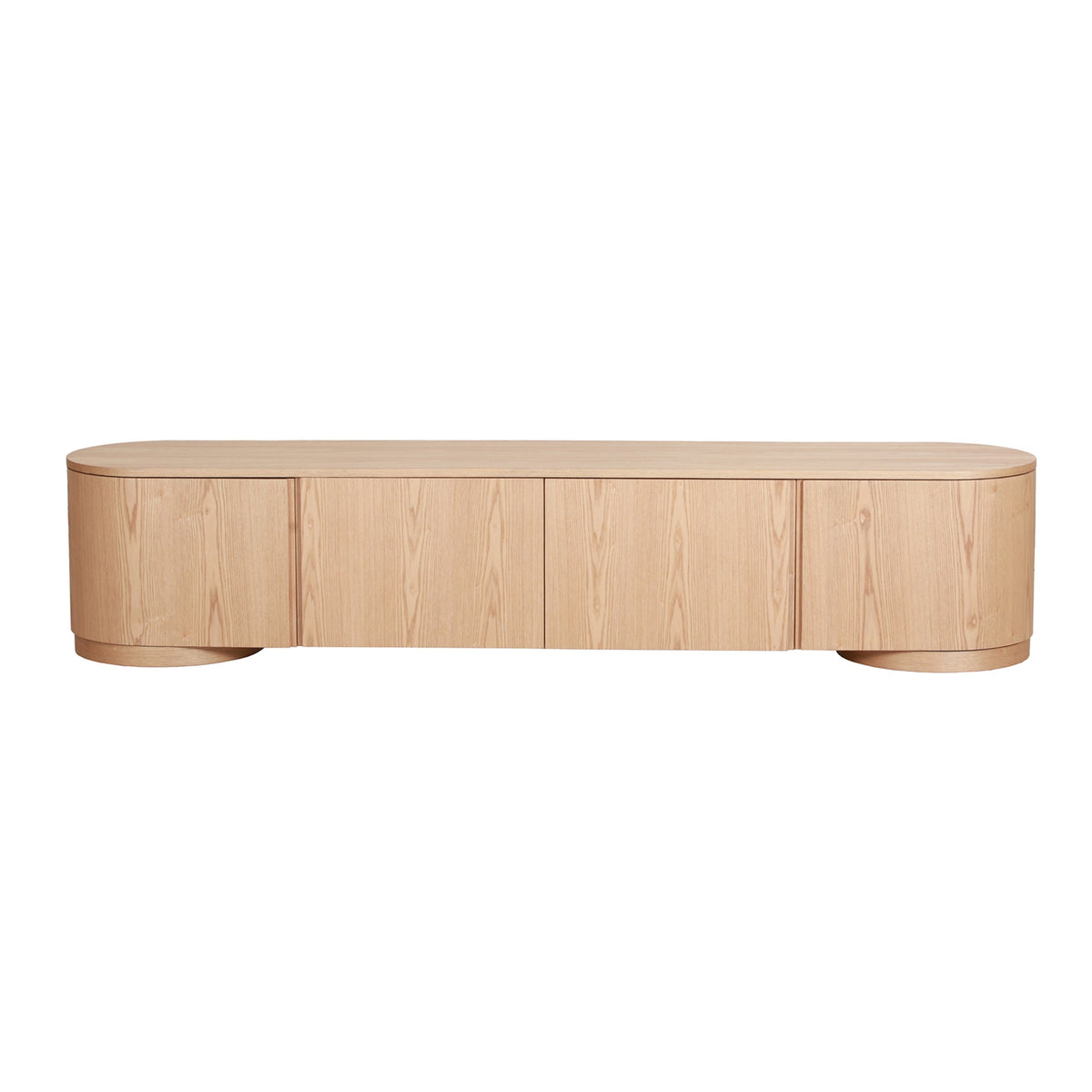 2.2m TV Entertainment Unit | Natural | Myka Home