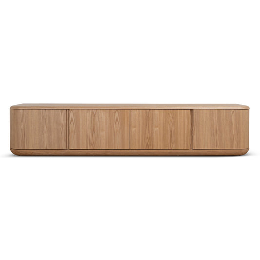 2.2m TV Entertainment Unit | Natural | Myka Home