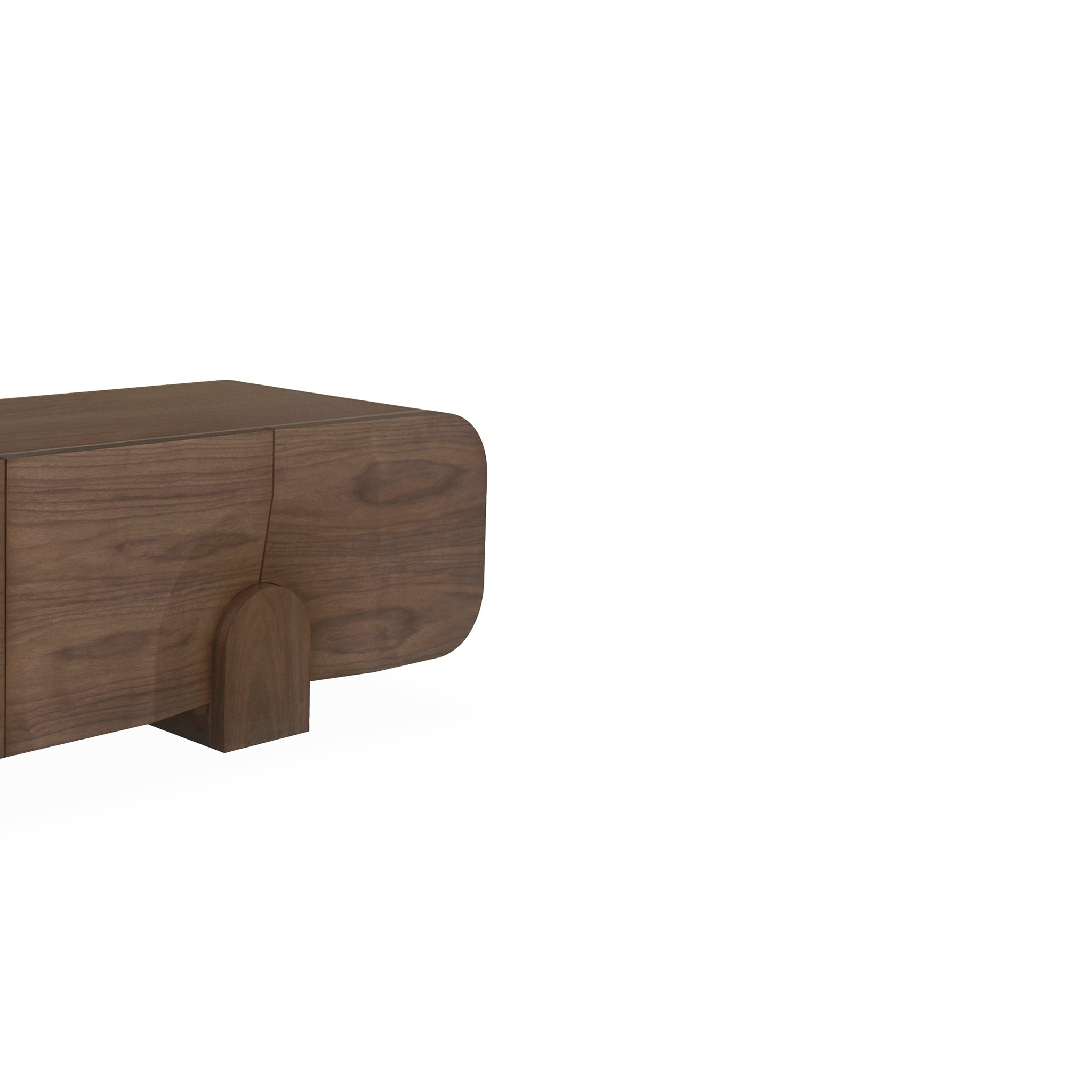2.2M TV Entertainment Unit | Light Walnut | Myka Home