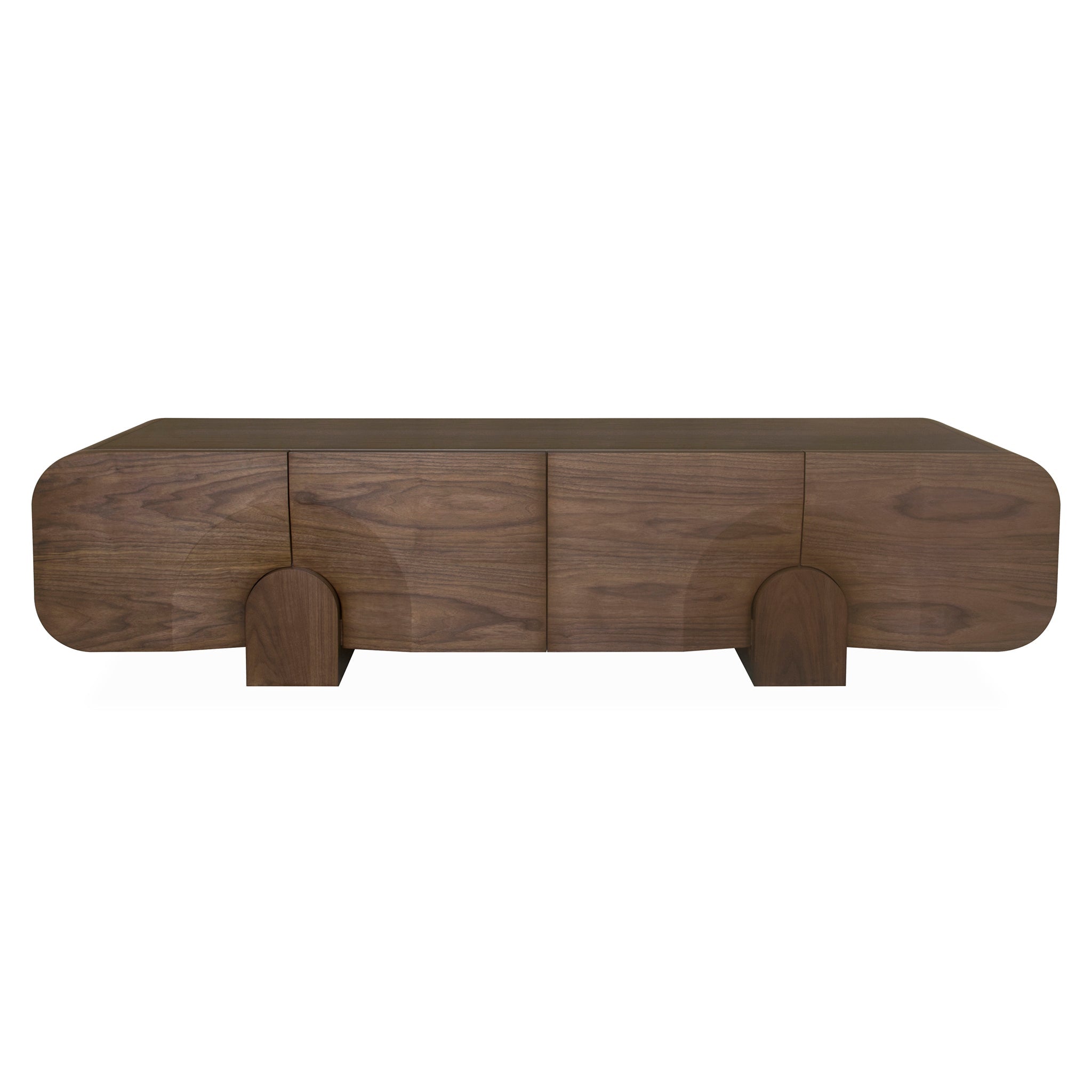 2.2M TV Entertainment Unit | Light Walnut | Myka Home