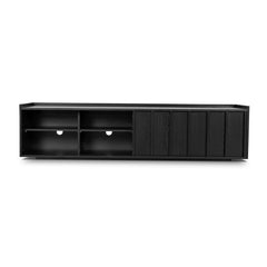 2m TV Entertainment Unit | Black | Myka Home