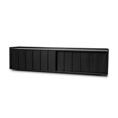 2m TV Entertainment Unit | Black | Myka Home