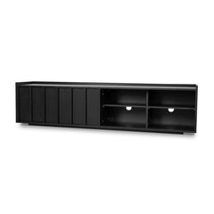 2m TV Entertainment Unit | Black | Myka Home