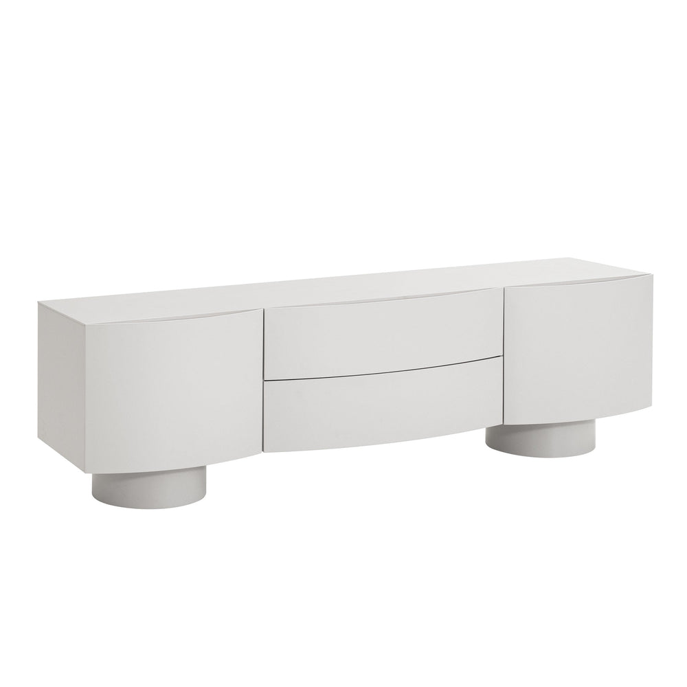 180cm TV Entertainment Unit | Warm Grey | Myka Home