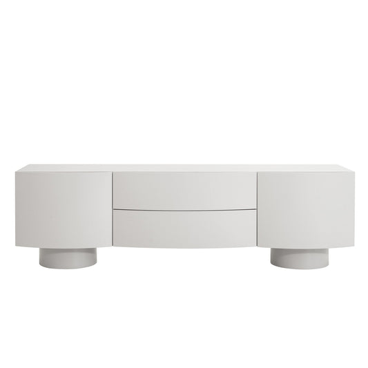 180cm TV Entertainment Unit | Warm Grey | Myka Home