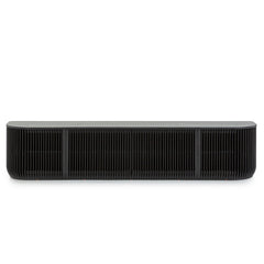 2.15m TV Entertainment Unit | Black Stain | Myka Home