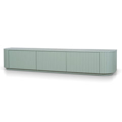 240cm Entertainment TV Unit | Sage Green | Myka Home