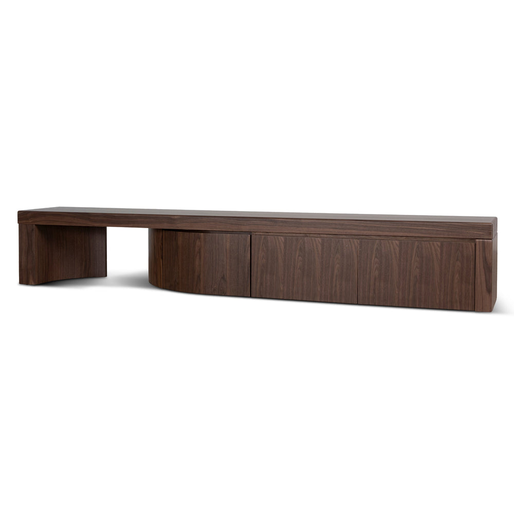 Extendable TV Entertainment Unit | Walnut | Myka Home