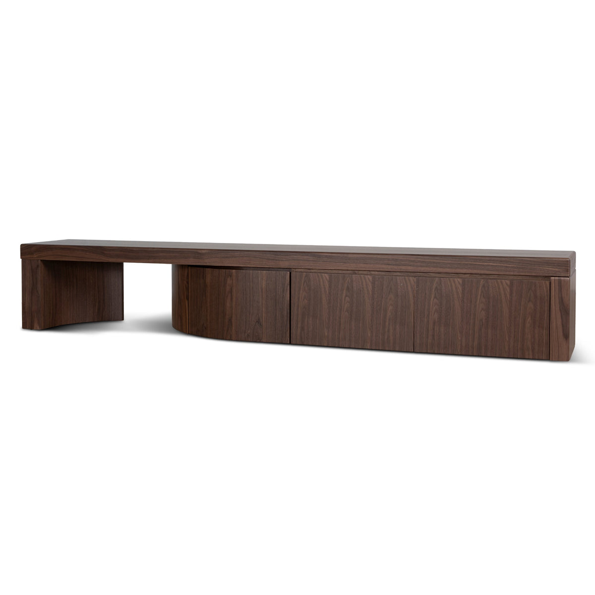Extendable TV Entertainment Unit | Walnut | Myka Home