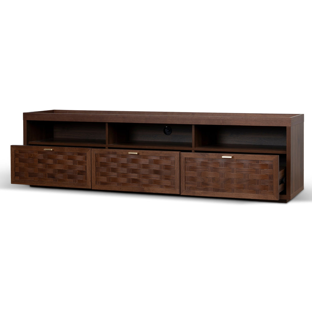 180cm TV Entertainment Unit | Walnut | Myka Home - View 3