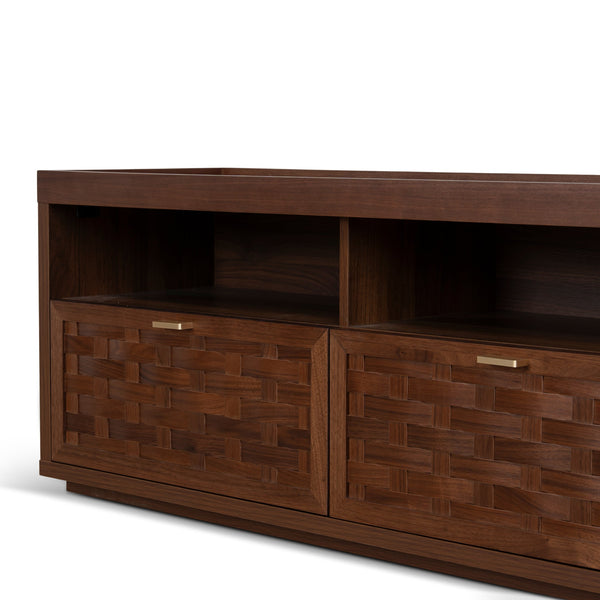 180cm TV Entertainment Unit | Walnut | Myka Home - View 5