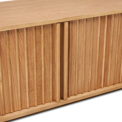 2.2m TV Entertainment Unit | Natural | Myka Home