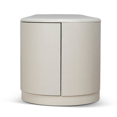 2.2m TV Entertainment Unit | Ivory Oat | Myka Home