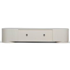 2.2m TV Entertainment Unit | Ivory Oat | Myka Home