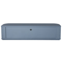 2M Veneer Top Entertainment TV Unit | Light Blue | Myka Home