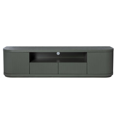 2M Veneer Top Entertainment TV Unit | Sage Green | Myka Home