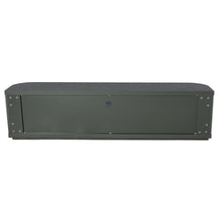 2M Veneer Top Entertainment TV Unit | Sage Green | Myka Home