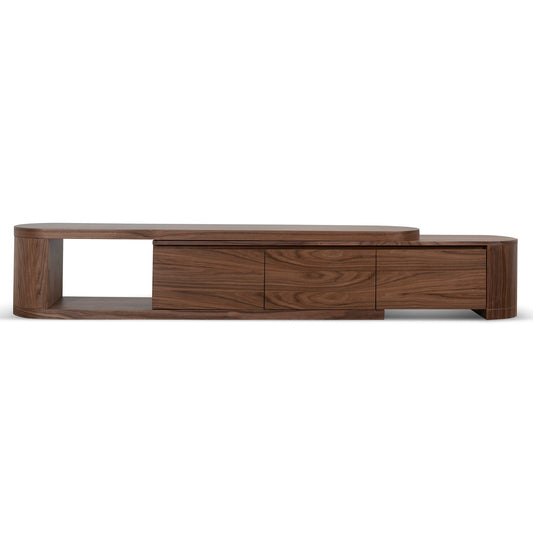 Extendable TV Entertainment Unit | Walnut | Myka Home
