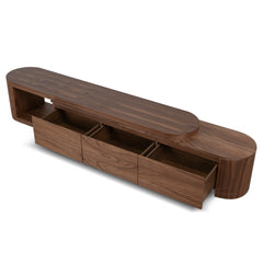 Extendable TV Entertainment Unit | Walnut | Myka Home
