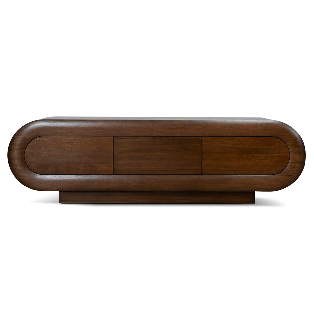 2M TV Entertainment Unit | Natural Walnut | Myka Home