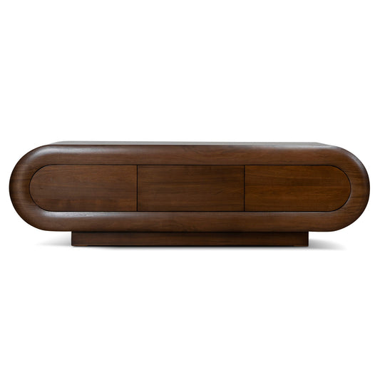 2M TV Entertainment Unit | Natural Walnut | Myka Home