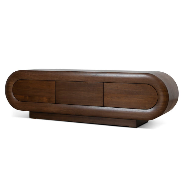 2M TV Entertainment Unit | Natural Walnut | Myka Home