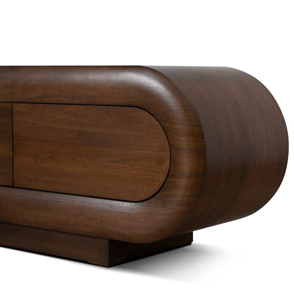 2M TV Entertainment Unit | Natural Walnut | Myka Home