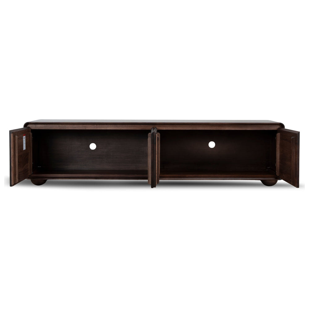 2.2m TV Entertainment Unit | Walnut | Myka Home - View 3