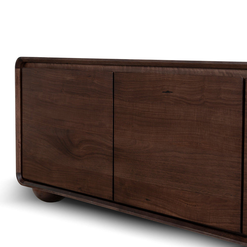 2.2m TV Entertainment Unit | Walnut | Myka Home - View 5