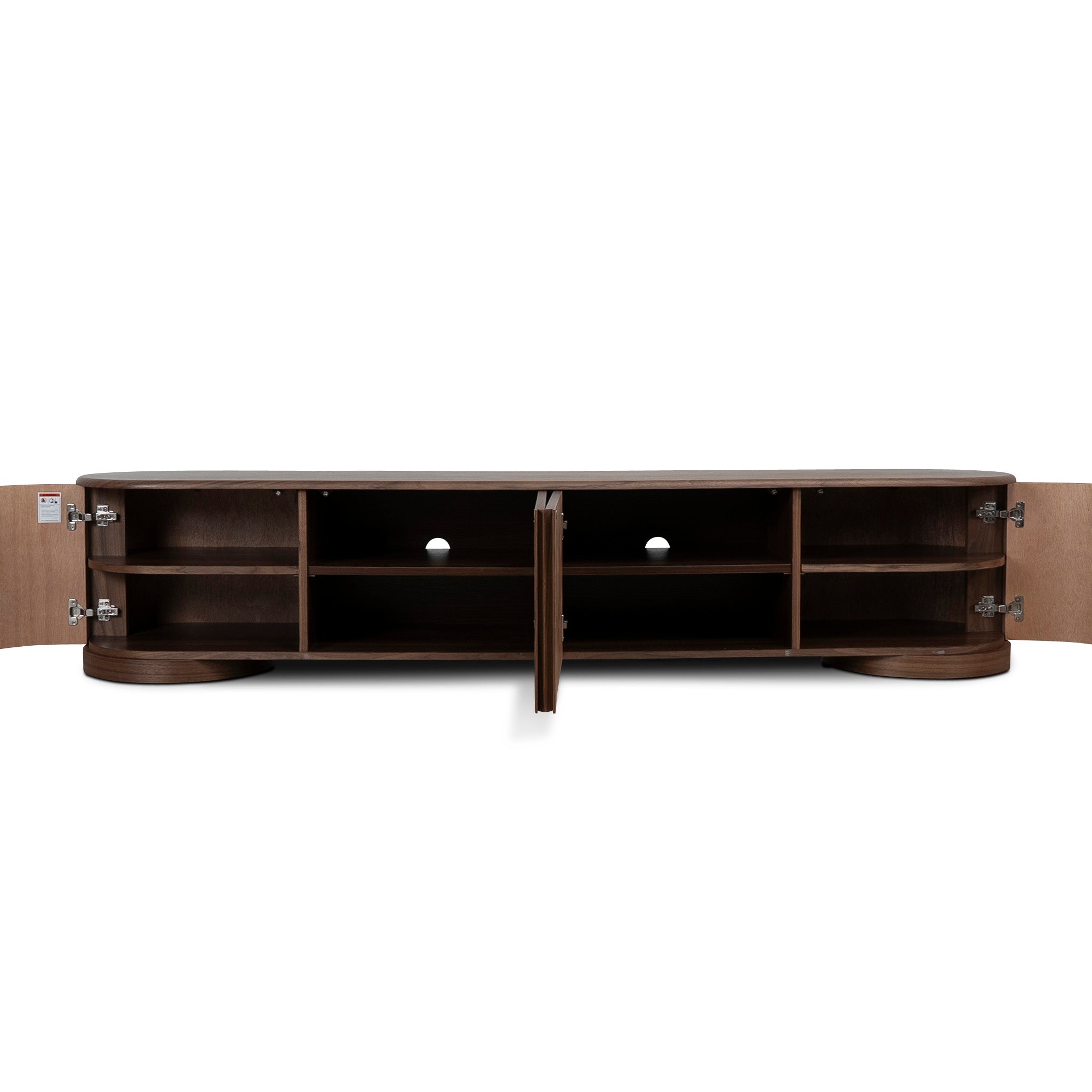 2.2M TV Entertainment Unit | Walnut | Myka Home