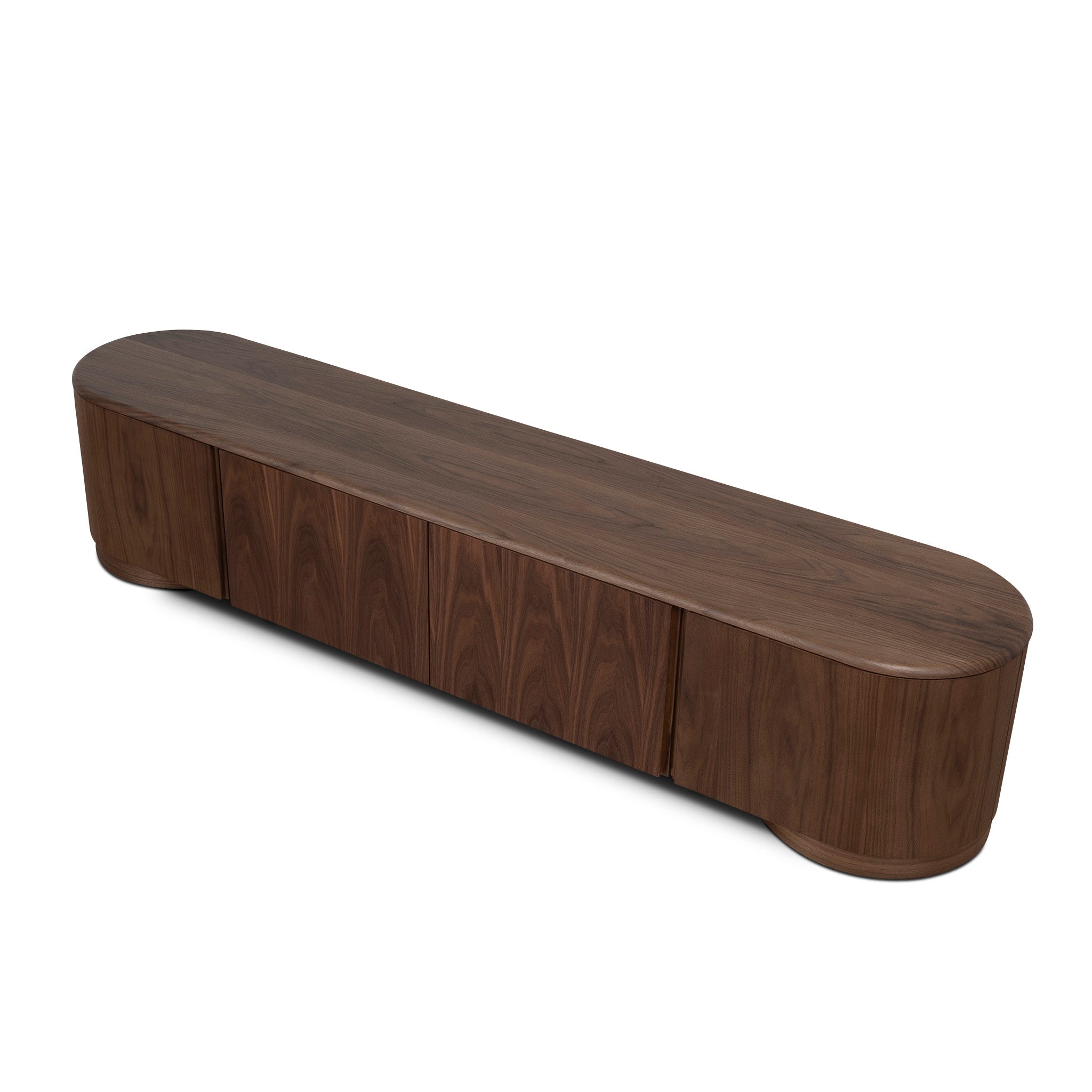 2.2M TV Entertainment Unit | Walnut | Myka Home