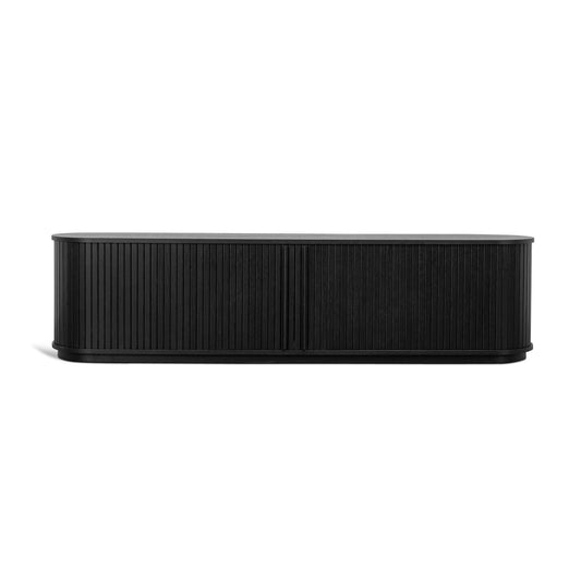 2M TV Entertainment Unit | Full Black | Myka Home