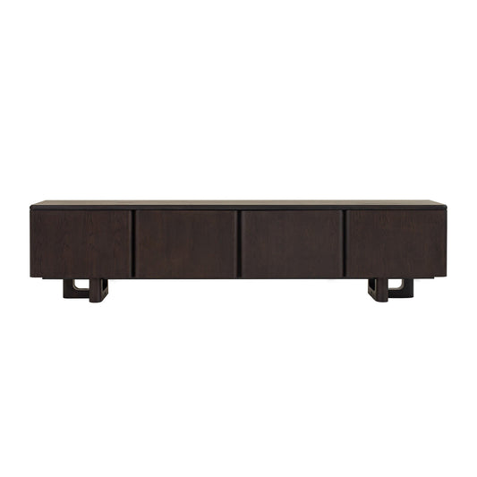 2.4M TV Unit | Dark Brown | Myka Home