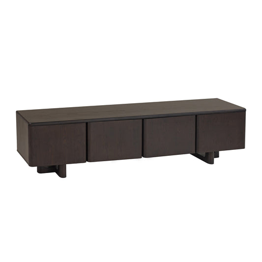 2.4M TV Unit | Dark Brown | Myka Home