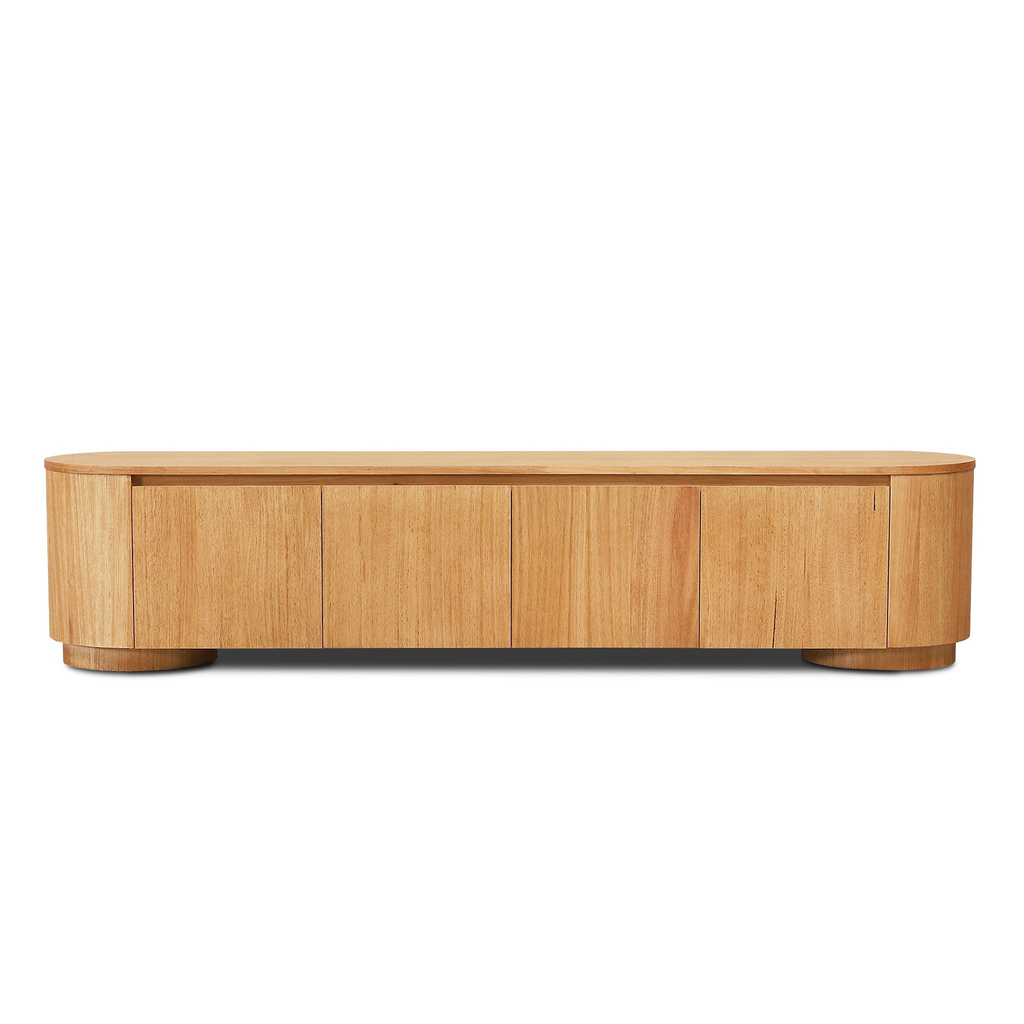 2.1M Tassie Oak TV Entertainment Unit | Natural | Myka Home