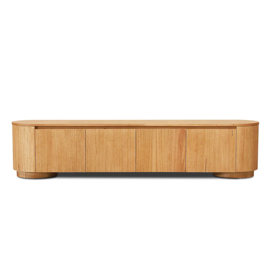 2.1M Tassie Oak TV Entertainment Unit | Natural | Myka Home
