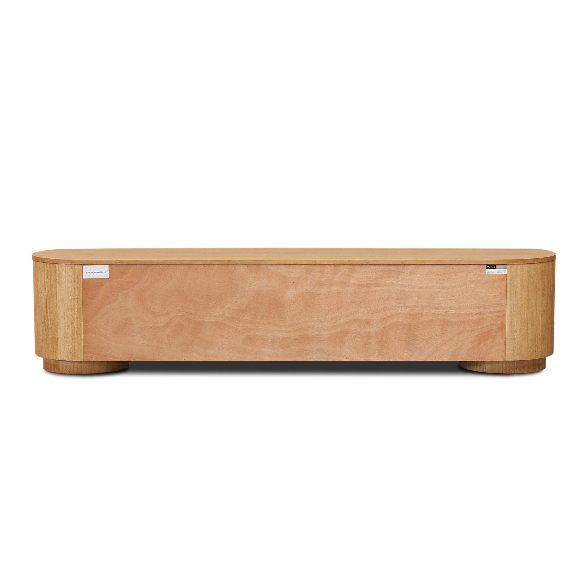 2.1M Tassie Oak TV Entertainment Unit | Natural | Myka Home