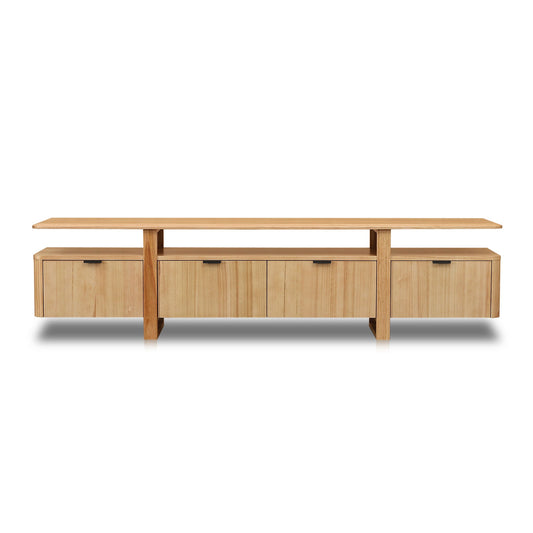 2.1M TV Entertainment Unit | Nz Natural Ash | Myka Home