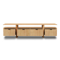 2.1M TV Entertainment Unit | Nz Natural Ash | Myka Home