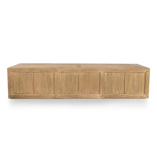2.2M Elm TV Entertainment Unit | Natural | Myka Home