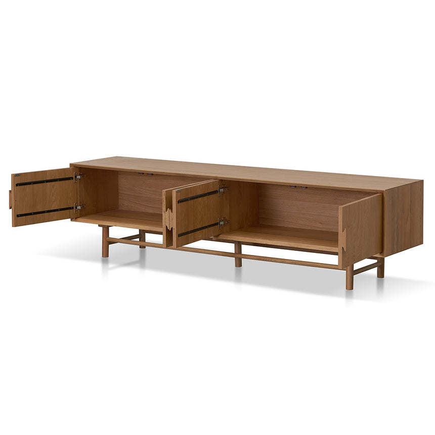 2.1m Entertainment TV Unit | Natural | Myka Home - View 4