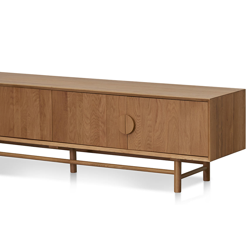 2.1m Entertainment TV Unit | Natural | Myka Home - View 7