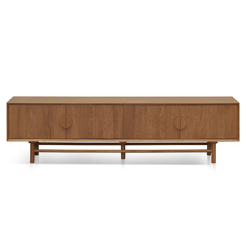 2.1m Entertainment TV Unit | Natural | Myka Home - View 2