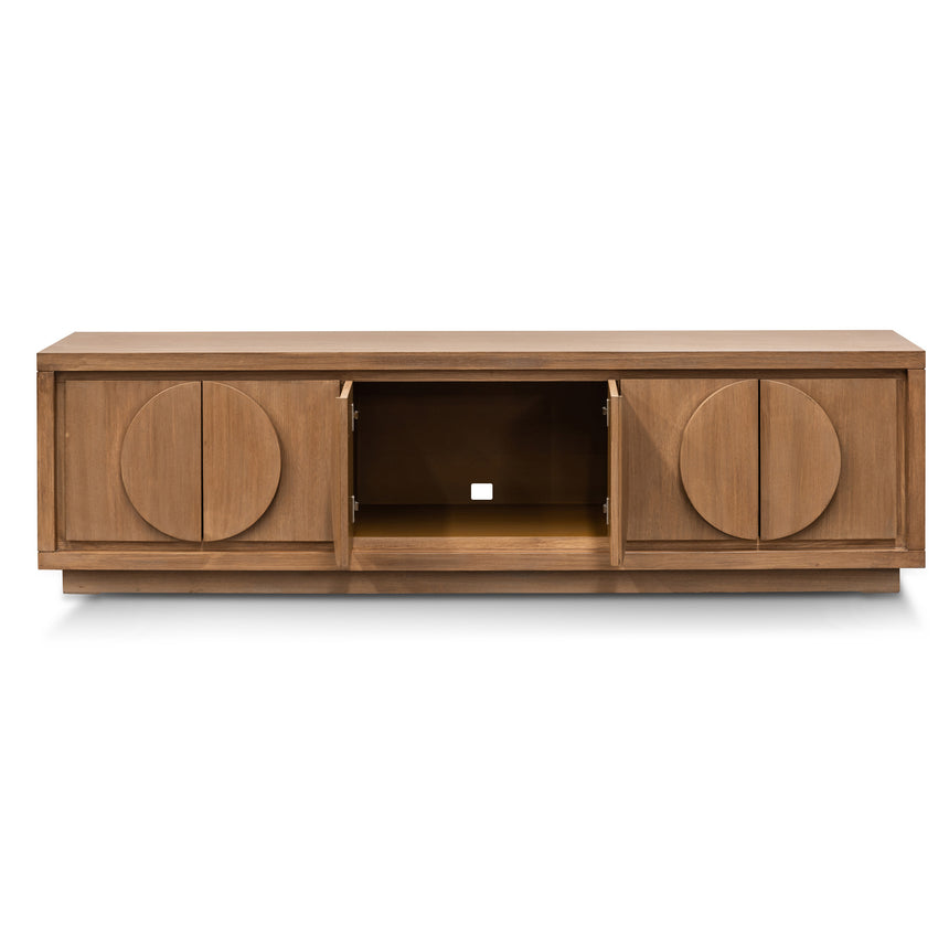 2m Entertainment TV Unit | Dusty oak | Myka Home - View 5