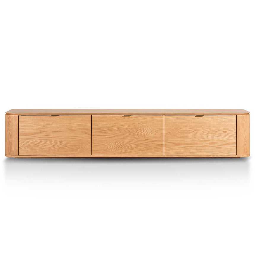 2.4 TV Entertainment Unit | Natural Oak | Myka Home - View 2