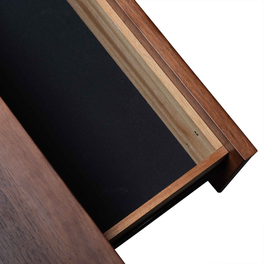 2.2m TV Entertainment Unit | Walnut | Myka Home - View 13
